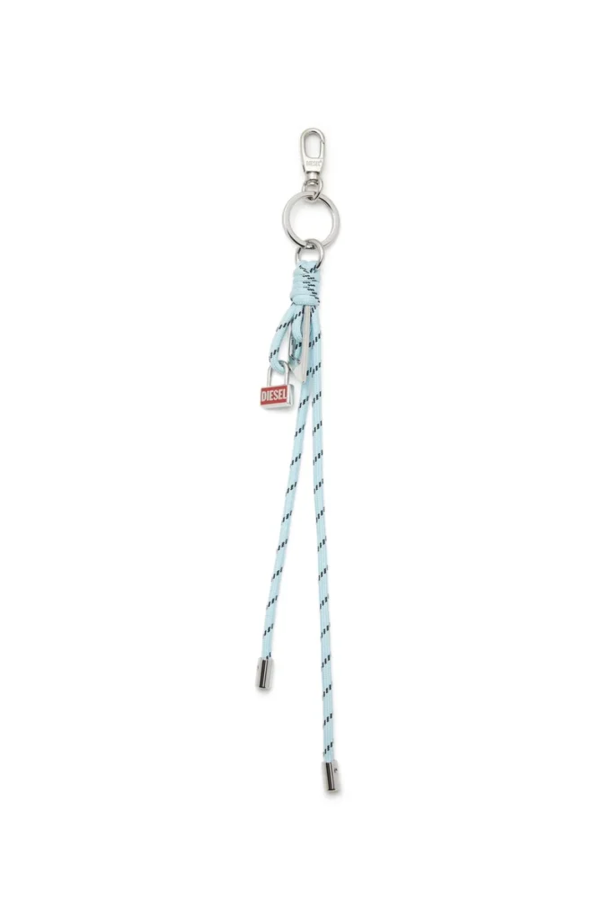 rope ii Ciondolo in metallo e corda con pendente Diesel