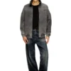 s-batel-v1 Giacca con zip foderata in peluche effetto denim s-batel-v1 Giacca con zip foderata in peluche effetto denim