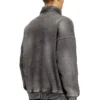 s-batel-v1 Giacca con zip foderata in peluche effetto denim s-batel-v1 Giacca con zip foderata in peluche effetto denim