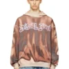 s-boxt-hood-show Felpa con cappuccio con stampa graffiti s-boxt-hood-show Felpa con cappuccio con stampa graffiti