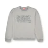 s-boxt-raw-v1 Felpa in cotone con logo applicato