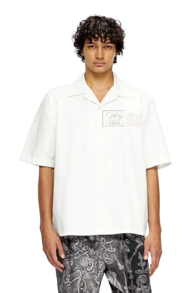 s-brack-a-hgbs Camicia con stampa spada s-brack-a-hgbs Camicia con stampa spada