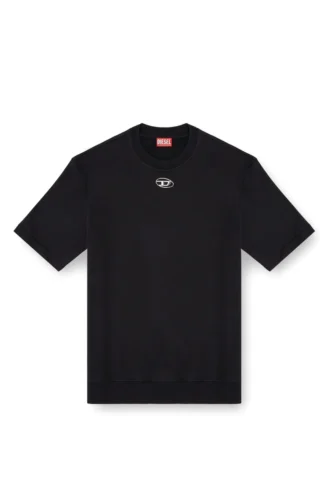 s-cooling-l1 Felpa a maniche corte con logo metallico