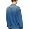 s-crao-boxt Maglia in cotone con cuciture a contrasto
