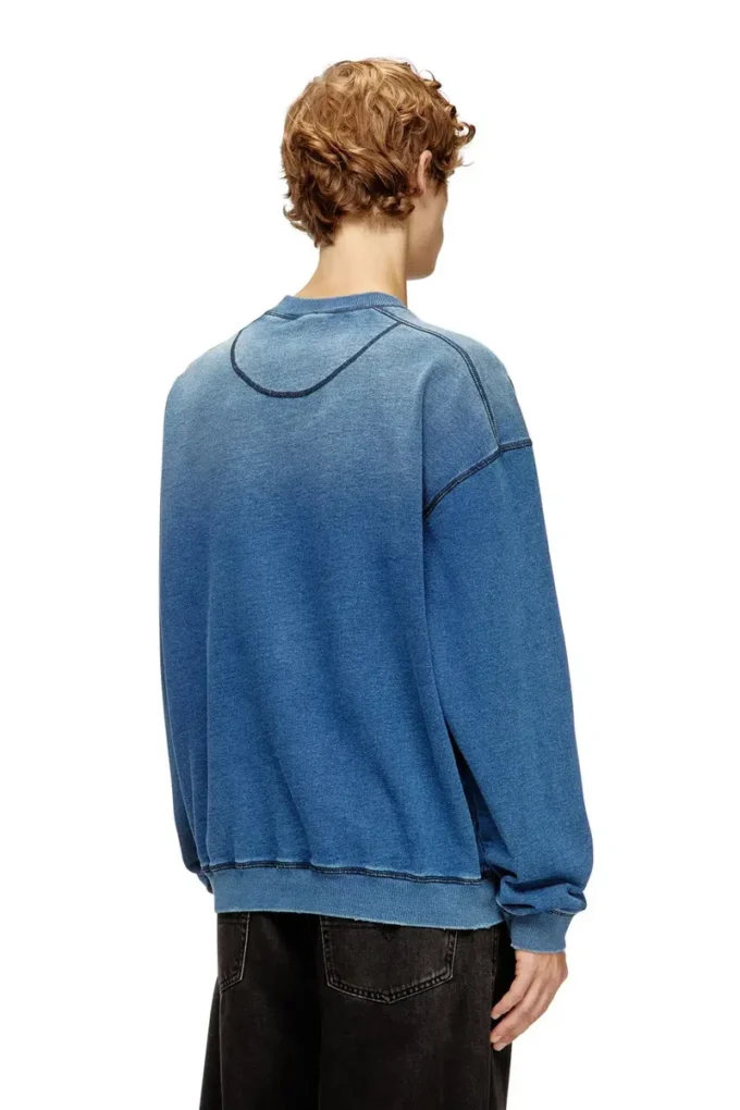 s-crao-boxt Maglia in cotone con cuciture a contrasto