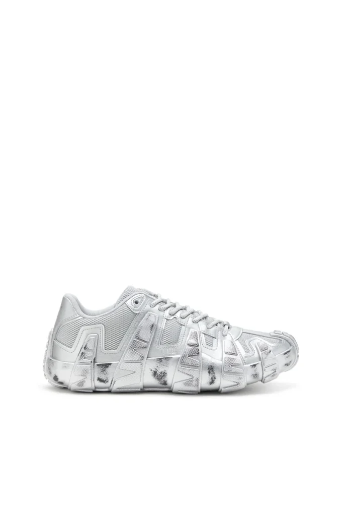 s-d-griffe low Sneakers S-D-Griffe-Metallic in mesh e PU
