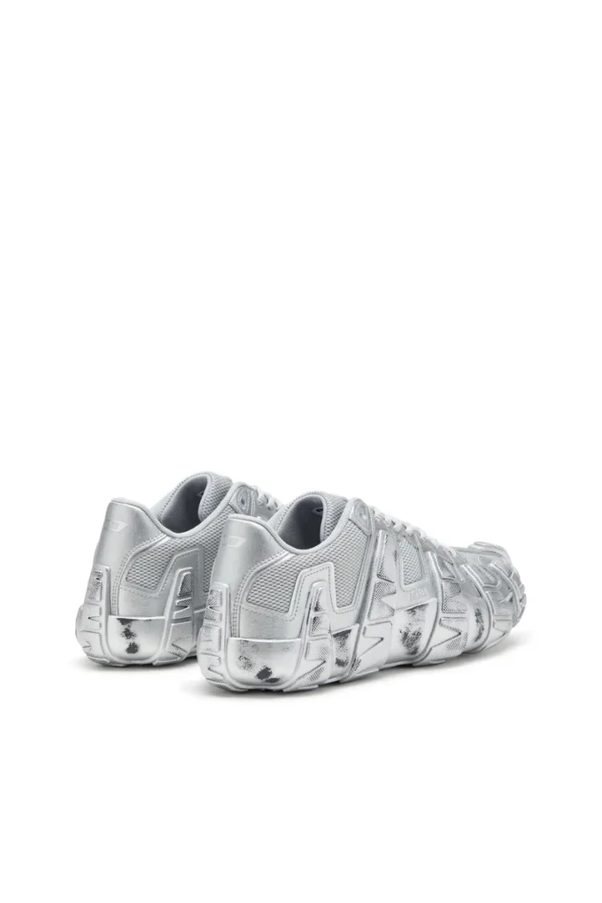 s-d-griffe low Sneakers S-D-Griffe-Metallic in mesh e PU