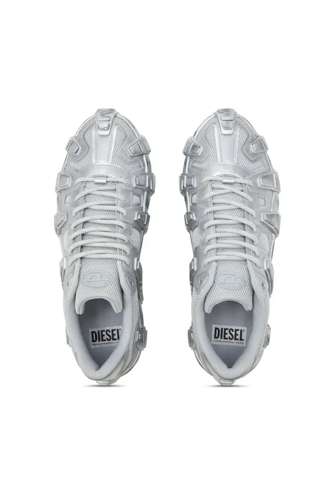 s-d-griffe low Sneakers S-D-Griffe-Metallic in mesh e PU