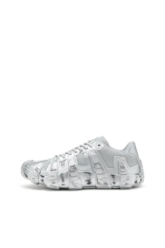 s-d-griffe low Sneakers S-D-Griffe-Metallic in mesh e PU