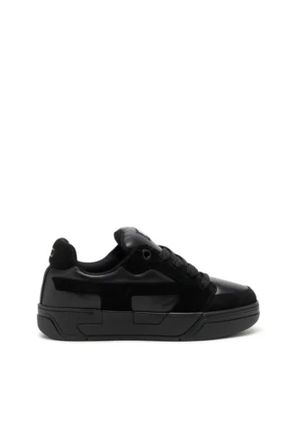 s-d-ollie low D-Ollie-Sneakers monocromatiche in pelle scamosciata e pelle