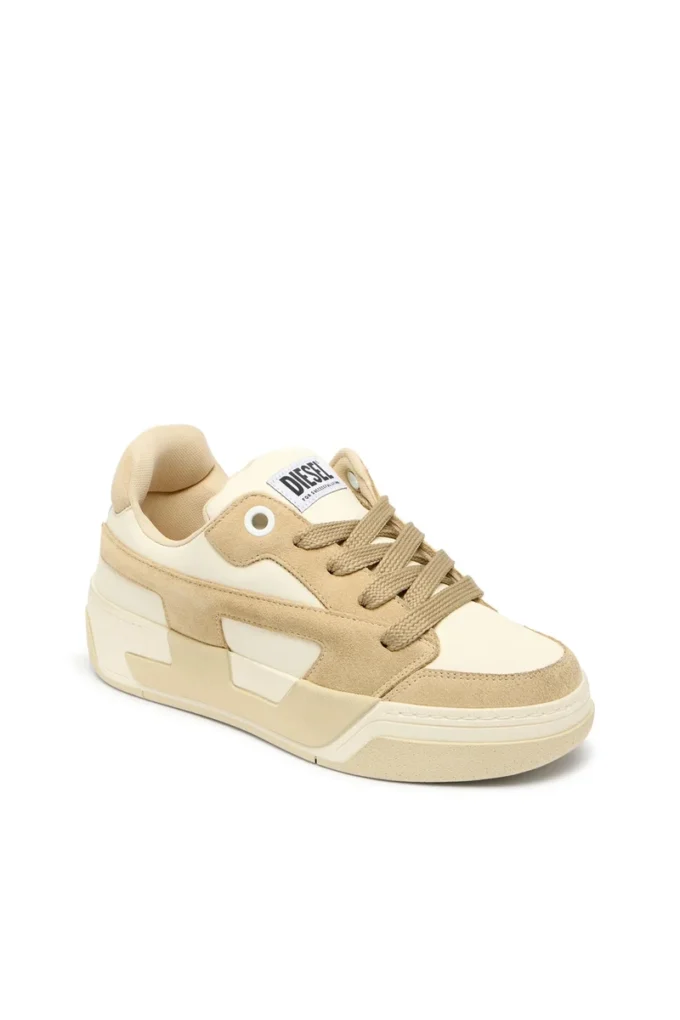 s-d-ollie low w D-Ollie-Sneakers effetto consumato in pelle e pelle scamosciata s-d-ollie low w D-Ollie-Sneakers effetto consumato in pelle e pelle scamosciata