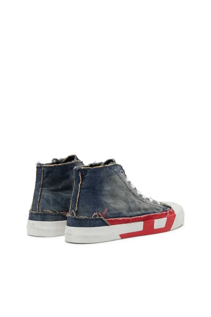 s-d-verse mid ii D-Verse-Sneakers alte in denim con logo D s-d-verse mid ii D-Verse-Sneakers alte in denim con logo D