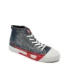 s-d-verse mid ii D-Verse-Sneakers alte in denim con logo D s-d-verse mid ii D-Verse-Sneakers alte in denim con logo D