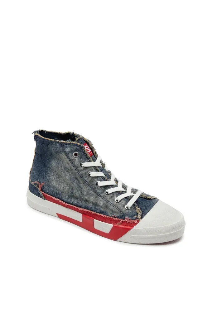s-d-verse mid ii D-Verse-Sneakers alte in denim con logo D s-d-verse mid ii D-Verse-Sneakers alte in denim con logo D