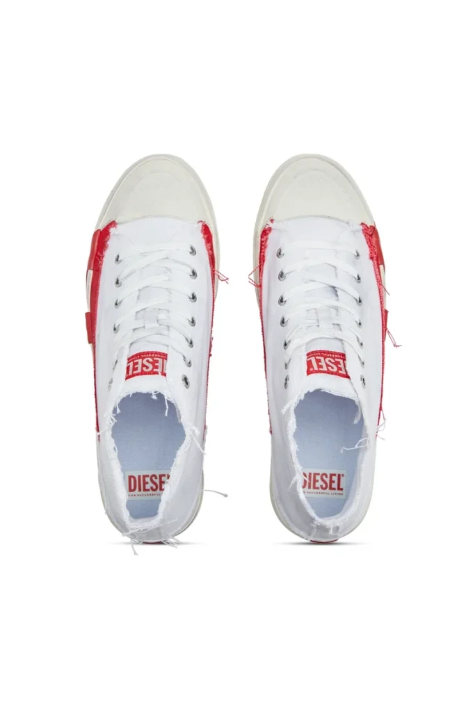 s-d-verse mid S-D-Verse-Dirty-effect sneakers alte in tela s-d-verse mid S-D-Verse-Dirty-effect sneakers alte in tela