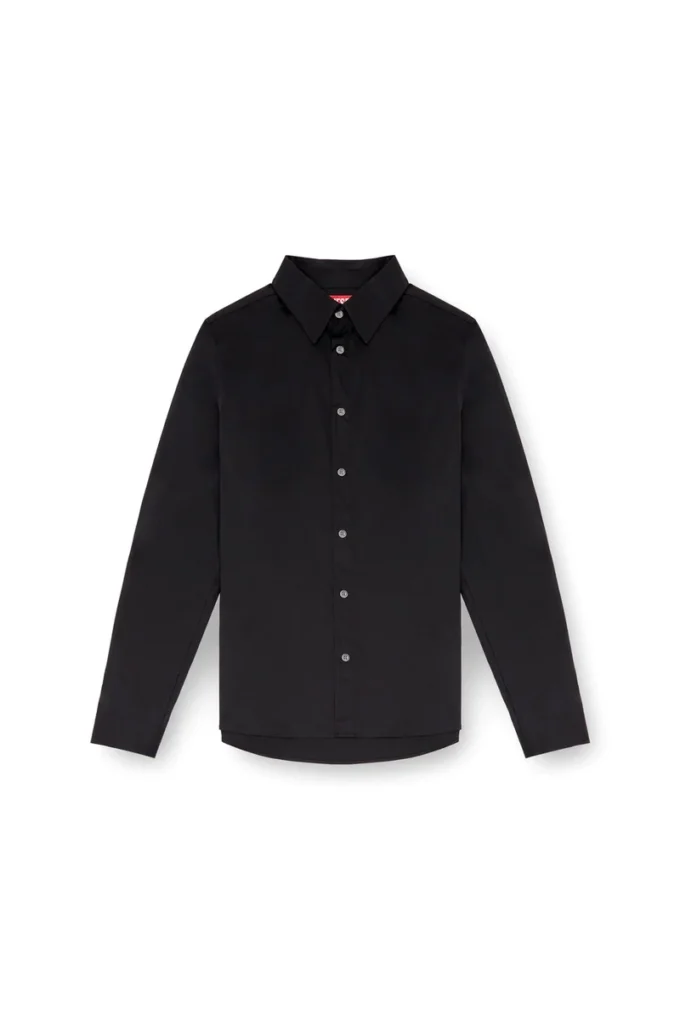 s-fitty-a Camicia formale con colletto ricamato con logo s-fitty-a Camicia formale con colletto ricamato con logo