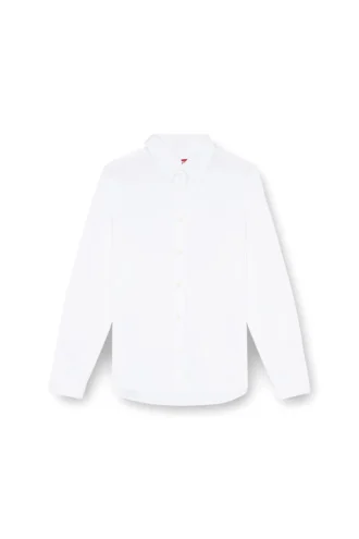 s-fitty-a Camicia formale con colletto ricamato con logo