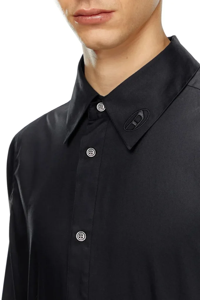 s-fitty-a Camicia formale con colletto ricamato con logo s-fitty-a Camicia formale con colletto ricamato con logo