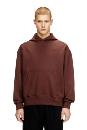 s-macs-hood-megoval-d Felpa con cappuccio con logo ricamato
