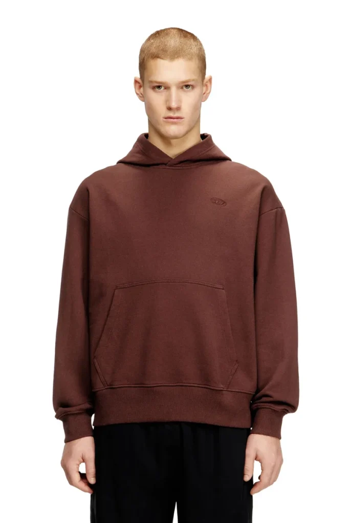 s-macs-hood-megoval-d Felpa con cappuccio con logo ricamato