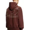 s-macs-hood-megoval-d Felpa con cappuccio con logo ricamato