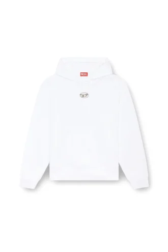 s-macs-hood-od Felpa oversize con cappuccio e logo metallico