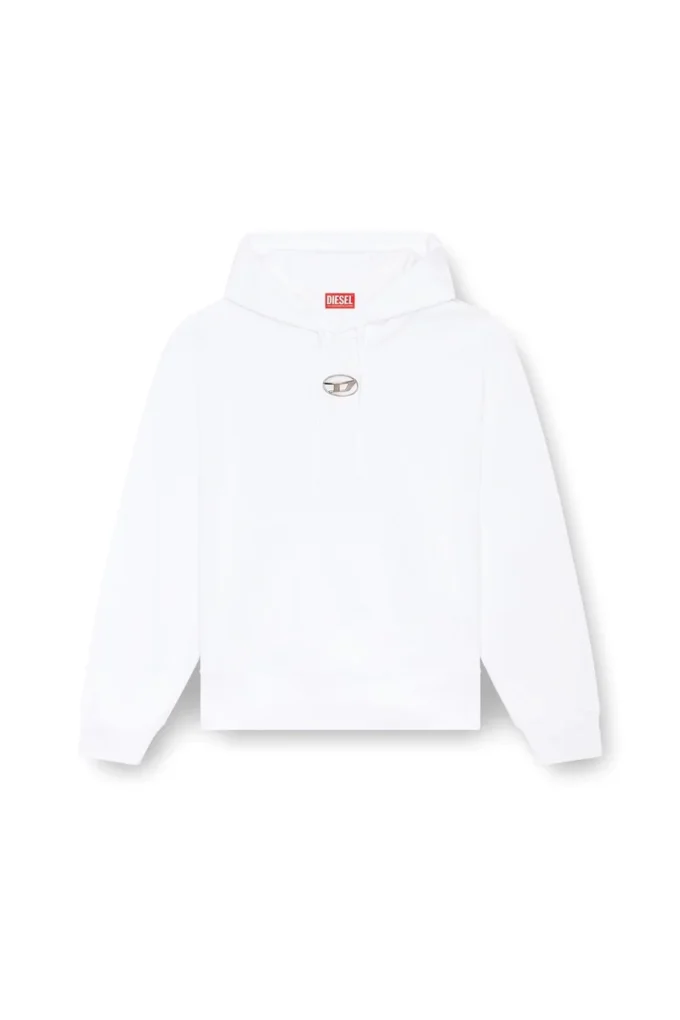 s-macs-hood-od Felpa oversize con cappuccio e logo metallico
