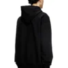 s-macs-hood-od Felpa oversize con cappuccio e logo metallico