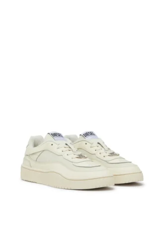 s-oval skate low S-Oval Skate – Sneakers in pelle con inserti in tessuto