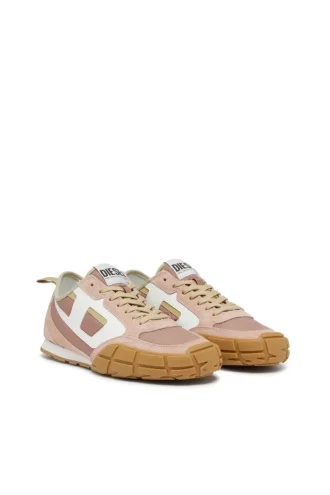s-pagodha low w S-Pagodha-Sneakers in pelle, pelle scamosciata e ripstop
