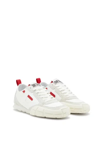 s-pagodha low w S-Pagodha-Sneakers in pelle, pelle scamosciata e ripstop