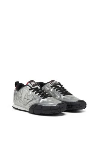s-pagodha low w S-Pagodha-Sneakers metallizzate trapuntate