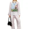 s-simply-a-ajfw Camicia con stampa medievale s-simply-a-ajfw Camicia con stampa medievale