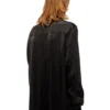 s-simply-ajfu Camicia in cupro con logo ricamato s-simply-ajfu Camicia in cupro con logo ricamato