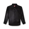 s-simply-c-wn-q1 Camicia fluida in tessuto laminato s-simply-c-wn-q1 Camicia fluida in tessuto laminato
