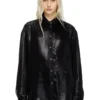 s-simply-c-wn-q1 Camicia fluida in tessuto laminato s-simply-c-wn-q1 Camicia fluida in tessuto laminato
