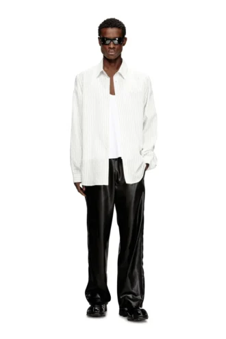 s-simply-gsbg Camicia in misto lana con ricamo ovale D s-simply-gsbg Camicia in misto lana con ricamo ovale D