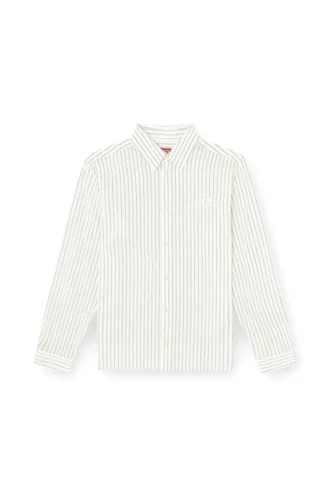 s-simply-gsbg Camicia in misto lana con ricamo ovale D s-simply-gsbg Camicia in misto lana con ricamo ovale D