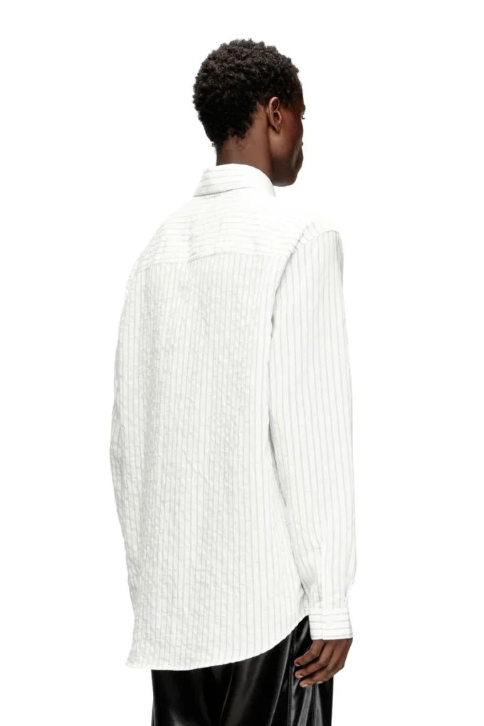 s-simply-gsbg Camicia in misto lana con ricamo ovale D s-simply-gsbg Camicia in misto lana con ricamo ovale D