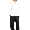s-simply-gsbh Camicia in popeline elasticizzato con ricamo s-simply-gsbh Camicia in popeline elasticizzato con ricamo