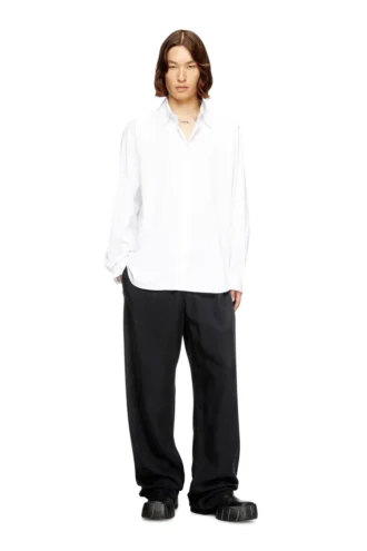 s-simply-gsbh Camicia in popeline elasticizzato con ricamo s-simply-gsbh Camicia in popeline elasticizzato con ricamo