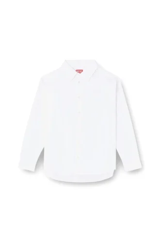 s-simply-gsbh Camicia in popeline elasticizzato con ricamo s-simply-gsbh Camicia in popeline elasticizzato con ricamo