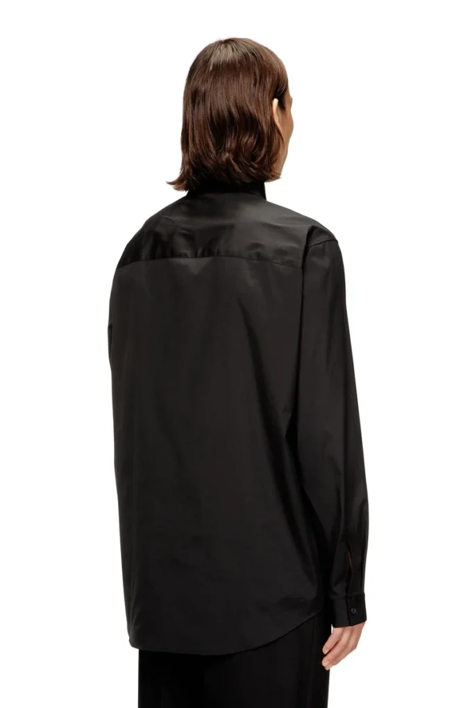 s-simply-gsbh Camicia in popeline elasticizzato con ricamo