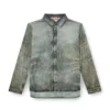 s-simply-lkct Camicia in viscosa effetto denim