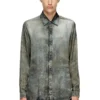 s-simply-lkct Camicia in viscosa effetto denim