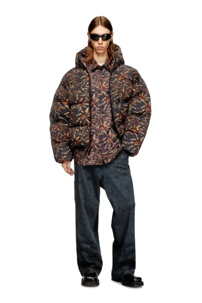 s-simply-spider-pjbk Camicia in lyocell con stampa all-over s-simply-spider-pjbk Camicia in lyocell con stampa all-over