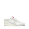 s-slante-d low S-Slante-D-Sneakers in pelle scamosciata e pelle con logo D