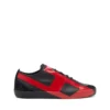s-slante-d low S-Slante-D-Sneakers in pelle scamosciata e pelle con logo D