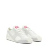 s-slante-d low S-Slante-D-Sneakers in pelle scamosciata e pelle con logo D