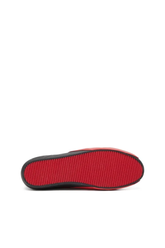 s-slante-d low S-Slante-D-Sneakers in pelle scamosciata e pelle con logo D